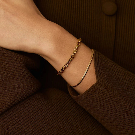 Mariner Chain Bracelet | 18ct Gold Plated Bracelets Missoma 