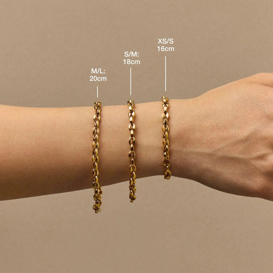 Mariner Chain Bracelet | 18ct Gold Plated/Platinum Plated Bracelets Missoma 