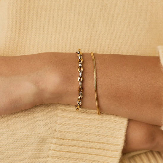 Mariner Chain Bracelet | 18ct Gold Plated/Platinum Plated Bracelets Missoma 