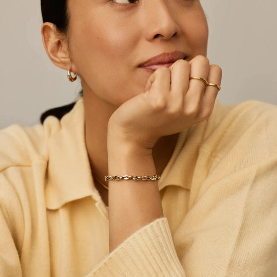 Mariner Chain Bracelet | 18ct Gold Plated/Platinum Plated Bracelets Missoma 