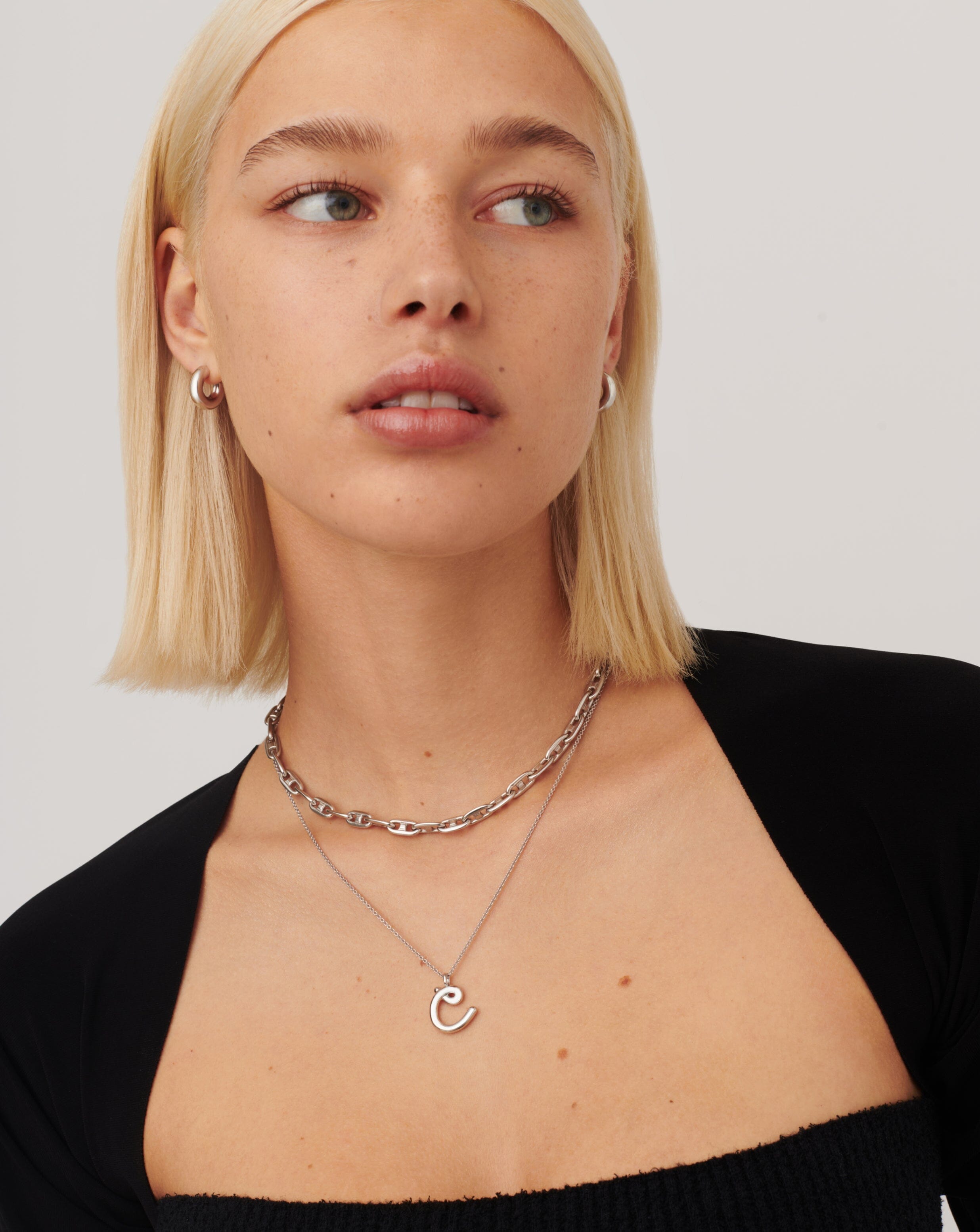Mariner Chain Choker | Silver Plated Necklaces Missoma 