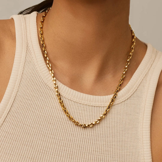 Mariner Medium Chain Necklace | 18ct Gold Plated Necklaces Missoma 