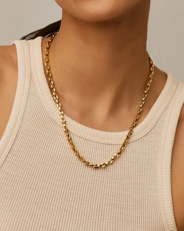 Mariner Medium Chain Necklace | 18ct Gold Plated Necklaces Missoma 