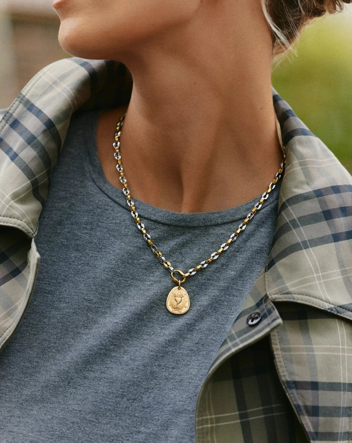 Mariner Short Chain Necklace | 18ct Gold Plated/Platinum Plated Necklaces Missoma 