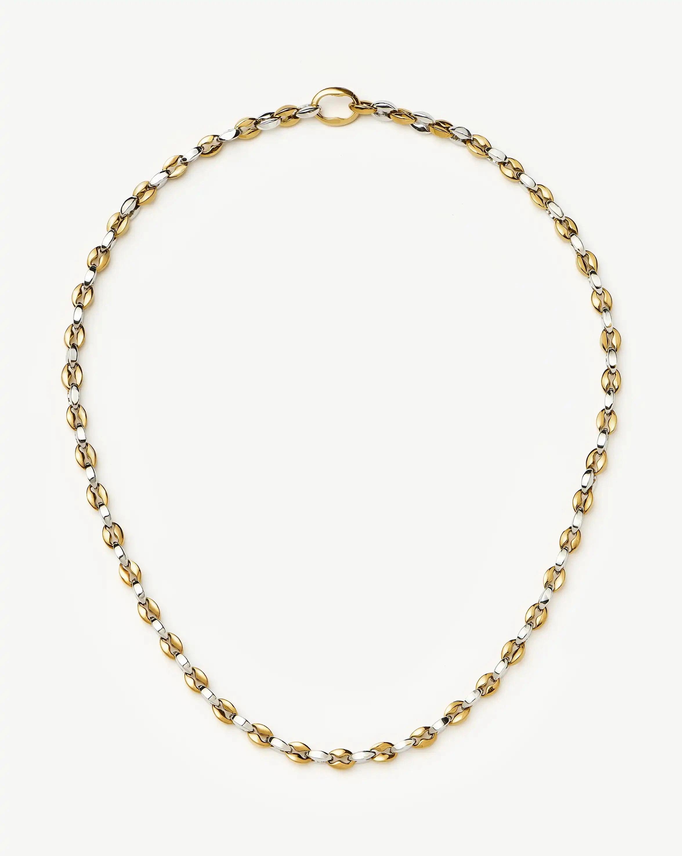 Mariner Short Chain Necklace | 18ct Gold Plated/Platinum Plated Necklaces Missoma 
