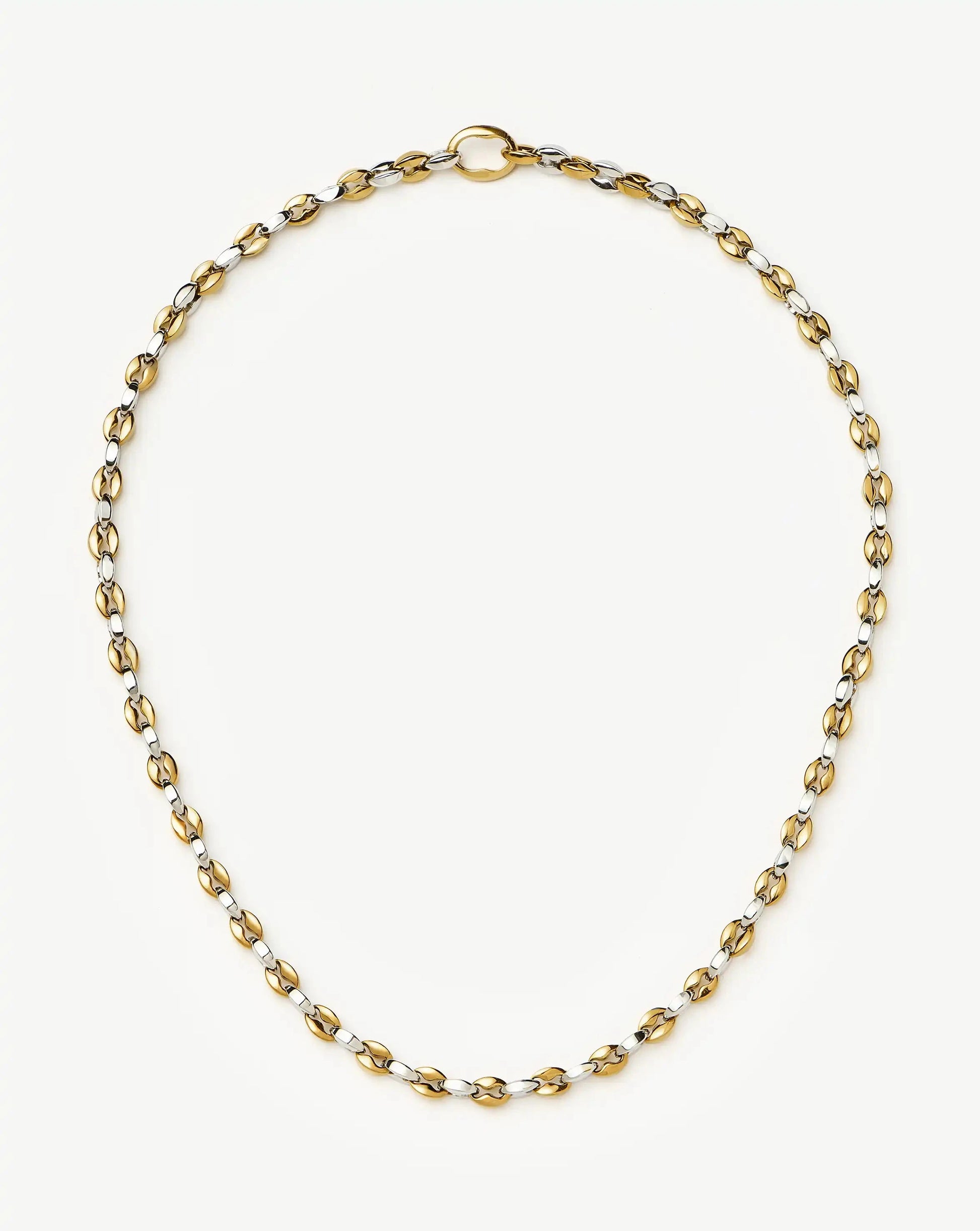 Mariner Short Chain Necklace | 18ct Gold Plated/Platinum Plated Necklaces Missoma 