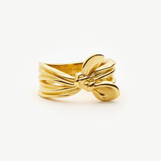 MARKGONG Bow Ring | 18ct Gold Plated Rings Missoma 