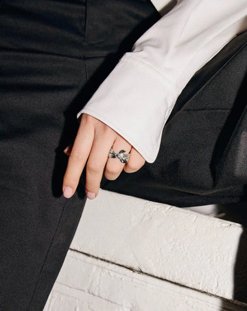 MARKGONG Bow Ring | Silver Plated Rings Missoma 