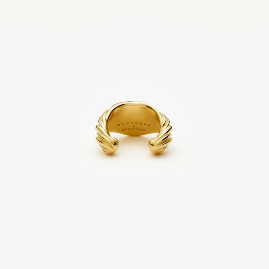 MARKGONG Draped Ear Cuff | 18ct Gold Plated Earrings Missoma 
