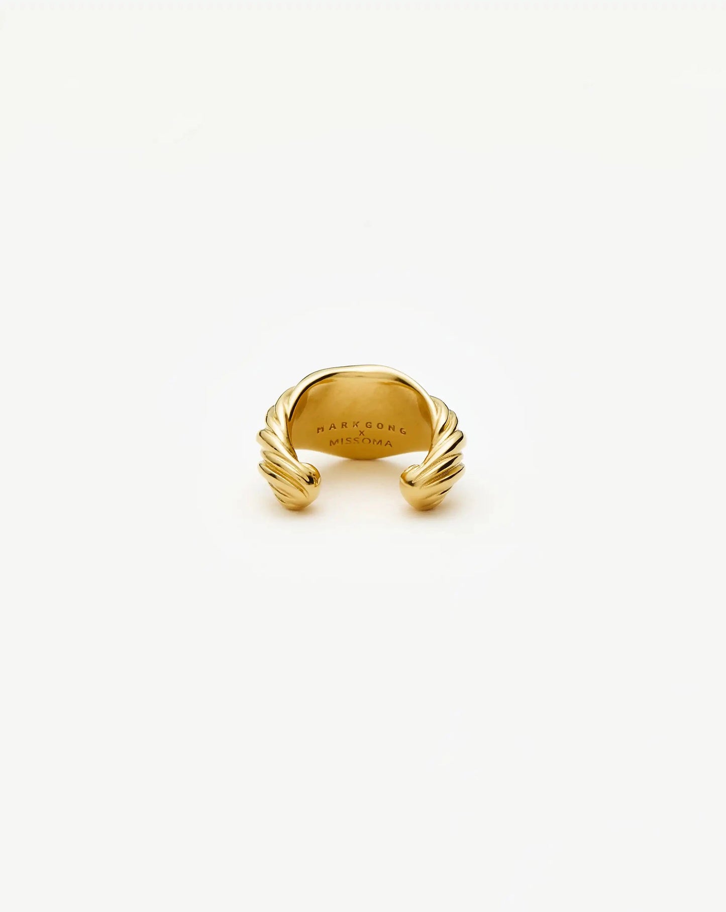 MARKGONG Draped Ear Cuff | 18ct Gold Plated Earrings Missoma 
