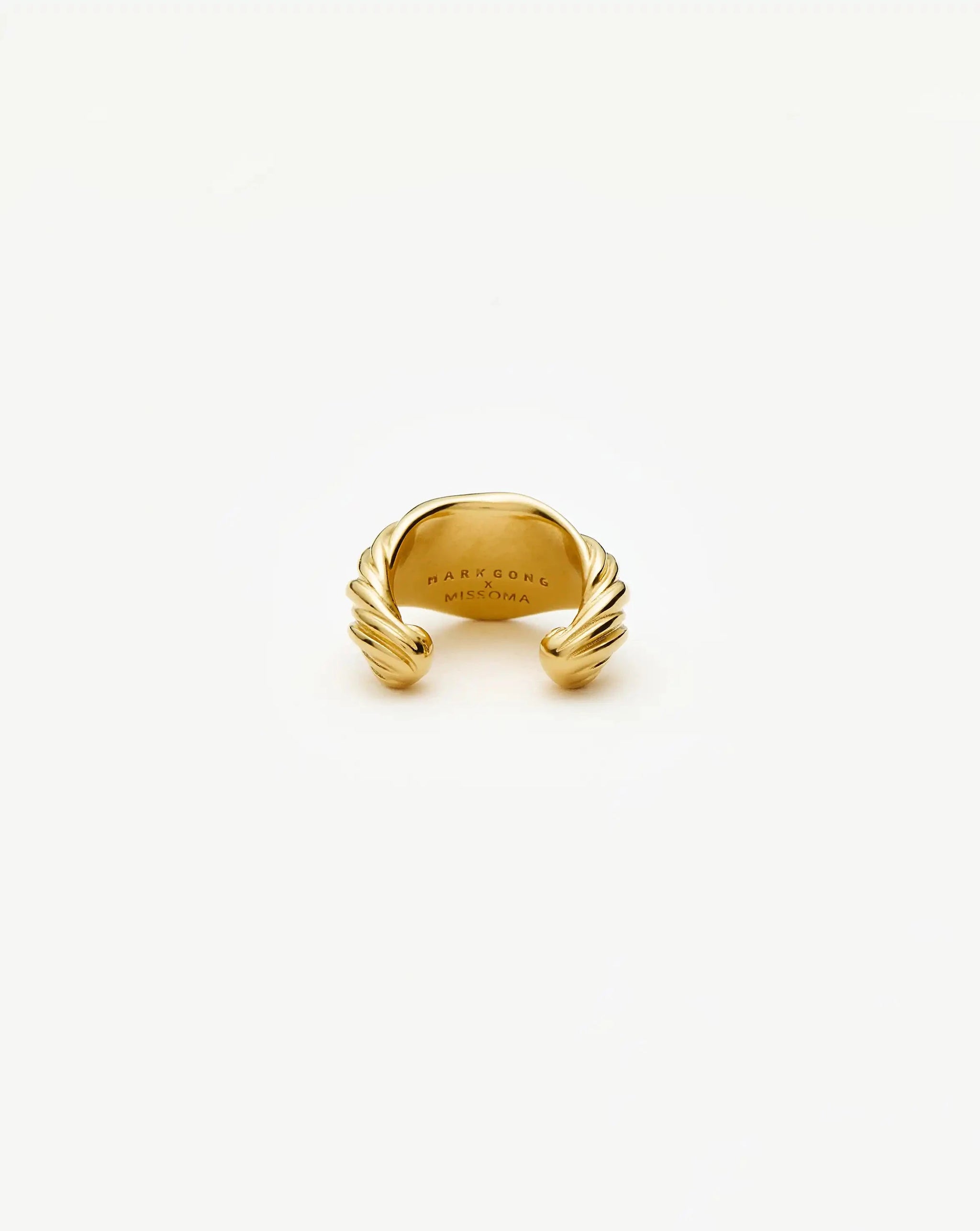 MARKGONG Draped Ear Cuff | 18ct Gold Plated Earrings Missoma 