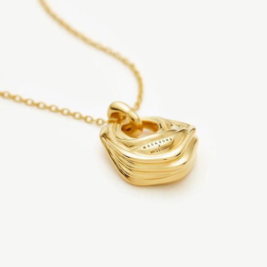 MARKGONG Draped Pendant Necklace | 18ct Gold Plated Necklaces Missoma 