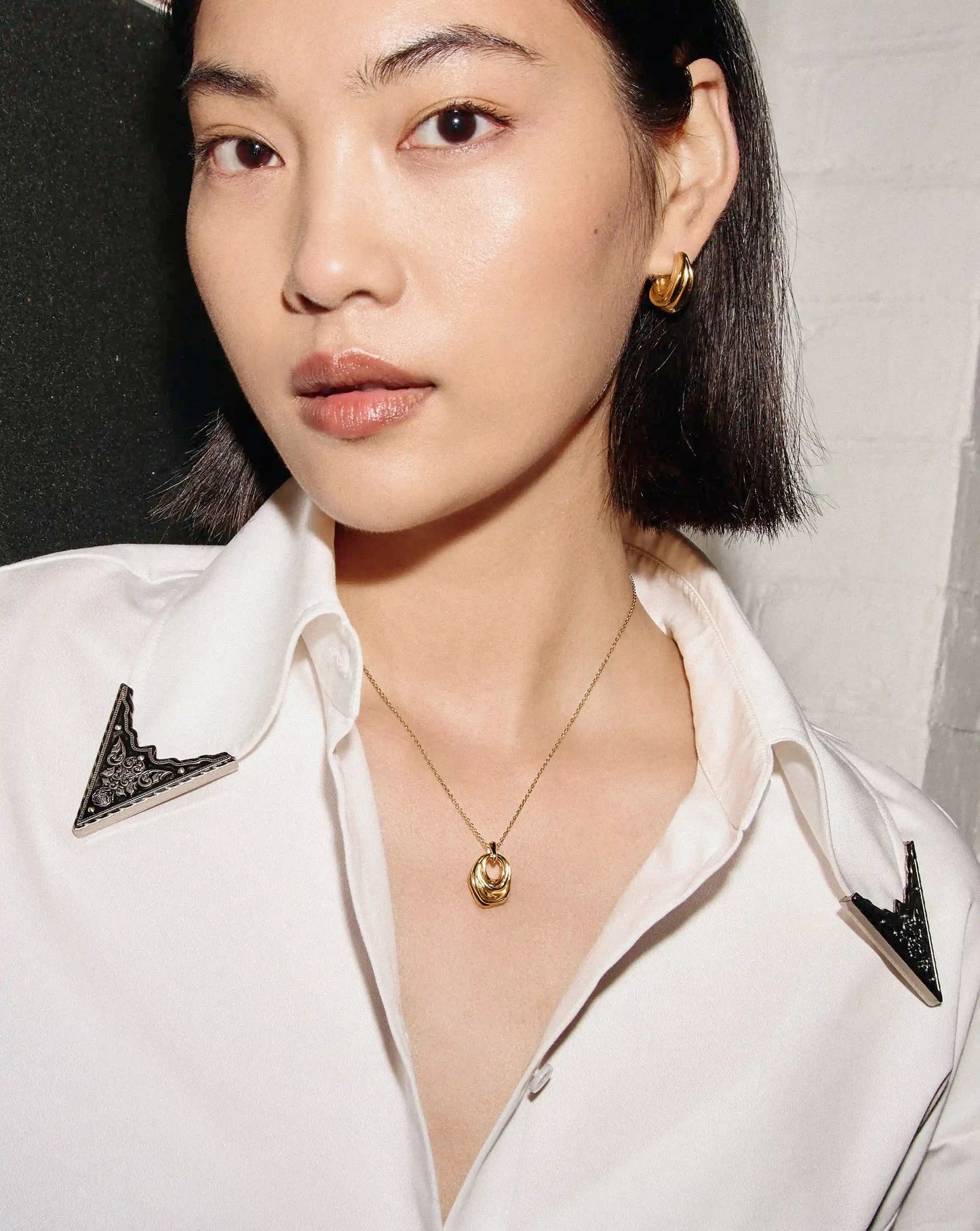MARKGONG Draped Pendant Necklace | 18ct Gold Plated Necklaces Missoma 