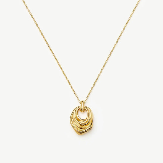MARKGONG Draped Pendant Necklace | 18ct Gold Plated Necklaces Missoma 