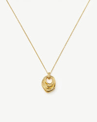 MARKGONG Draped Pendant Necklace | 18ct Gold Plated Necklaces Missoma 