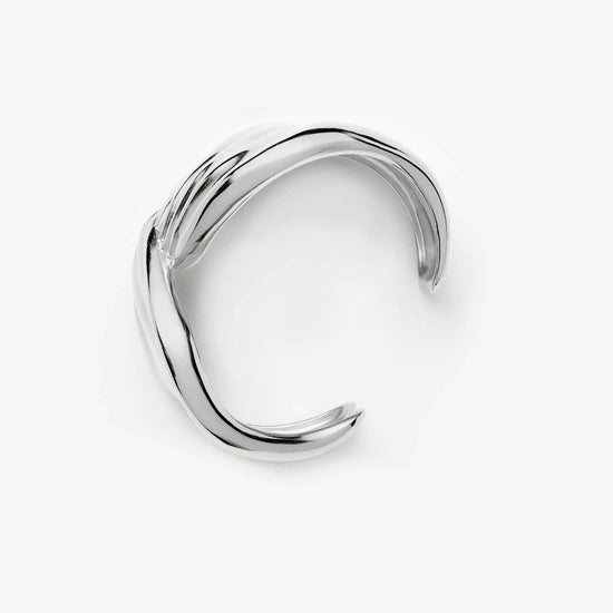 MARKGONG Draped Statement Cuff | Silver Plated Bracelets Missoma 