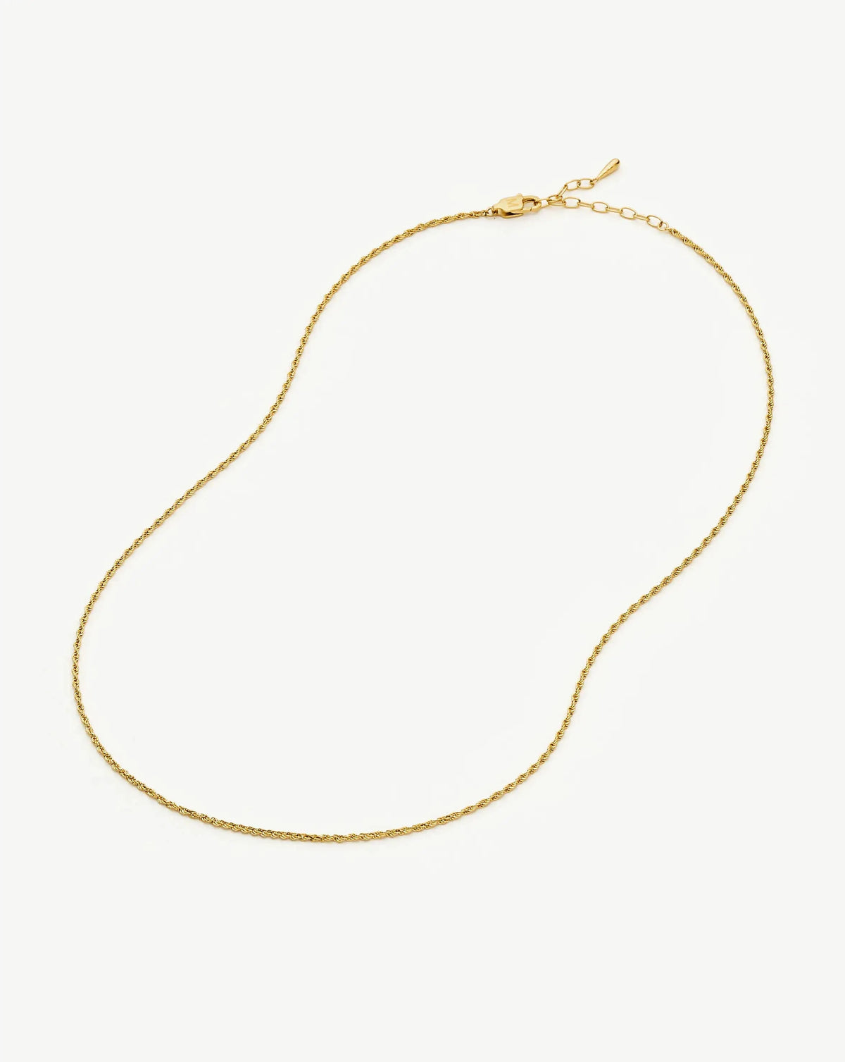 Medium Rope Chain Necklace | 18ct Gold Plated Necklaces Missoma 
