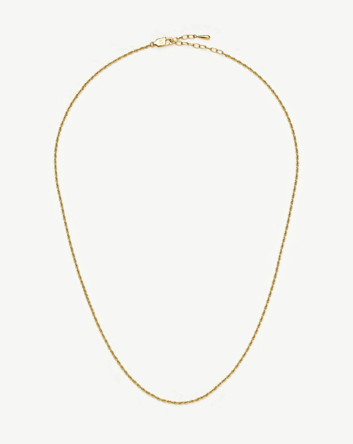 Medium Rope Chain Necklace | 18ct Gold Plated Necklaces Missoma 