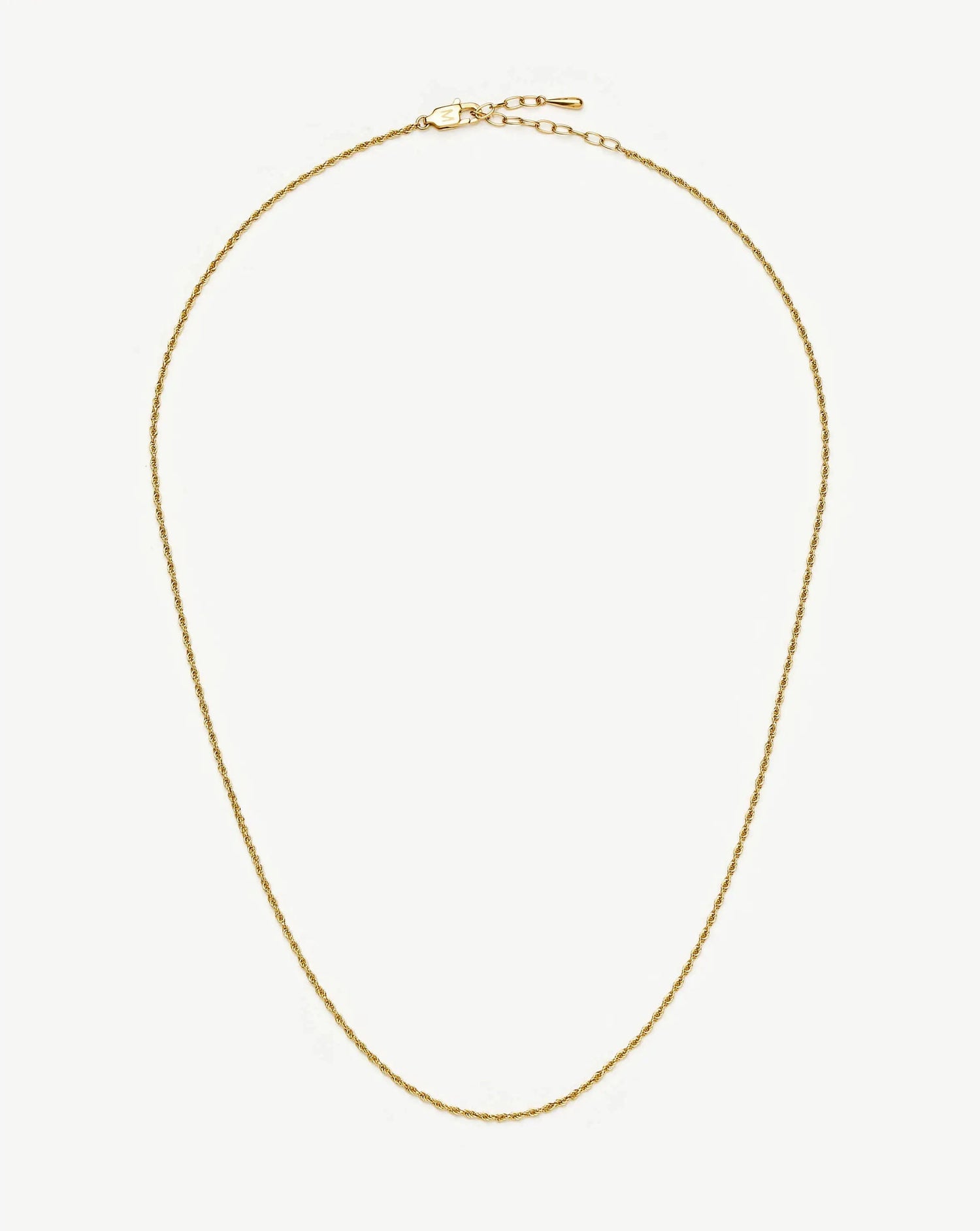 Medium Rope Chain Necklace | 18ct Gold Plated Necklaces Missoma 