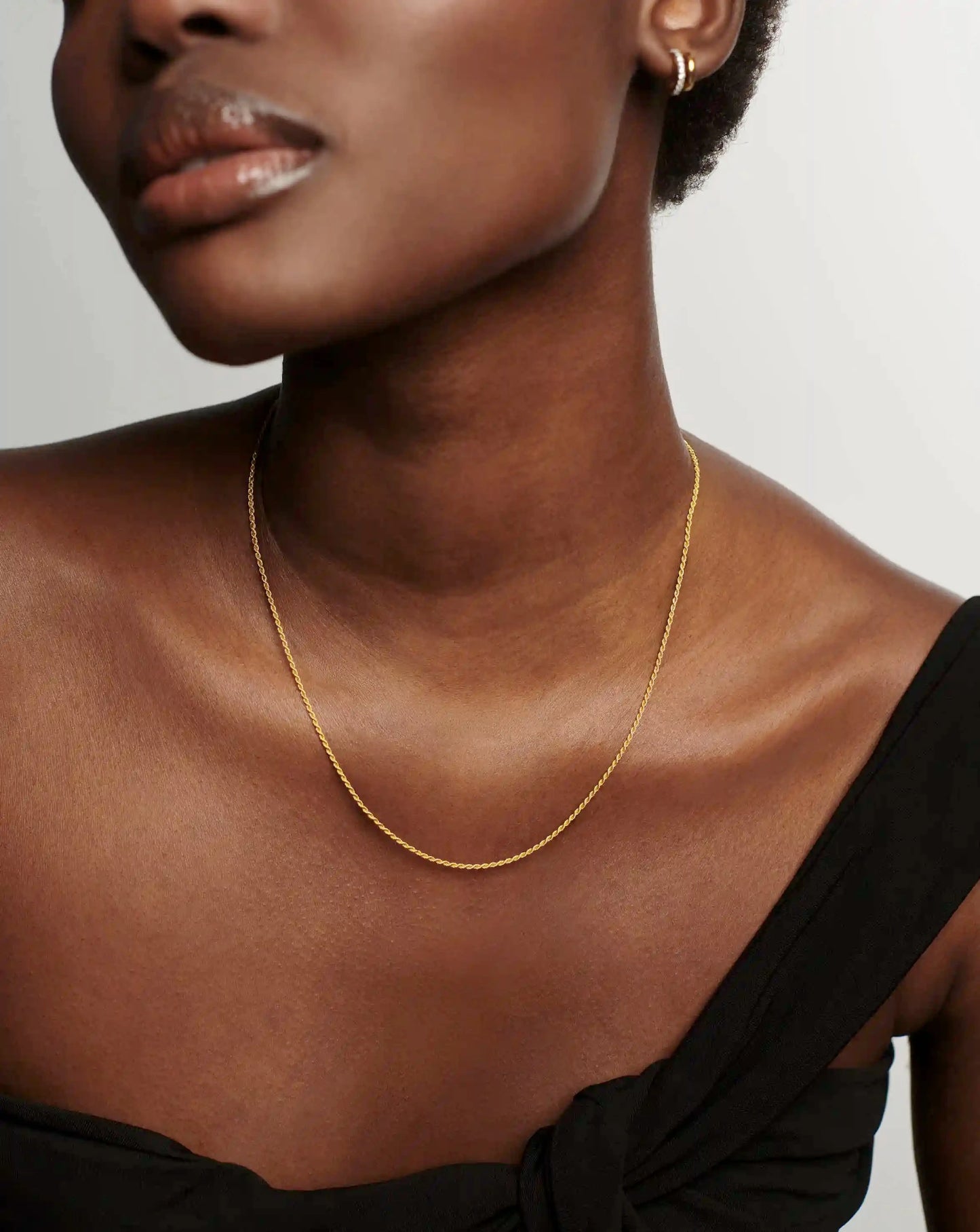 Medium Rope Chain Necklace | 18ct Gold Vermeil Necklaces Missoma 