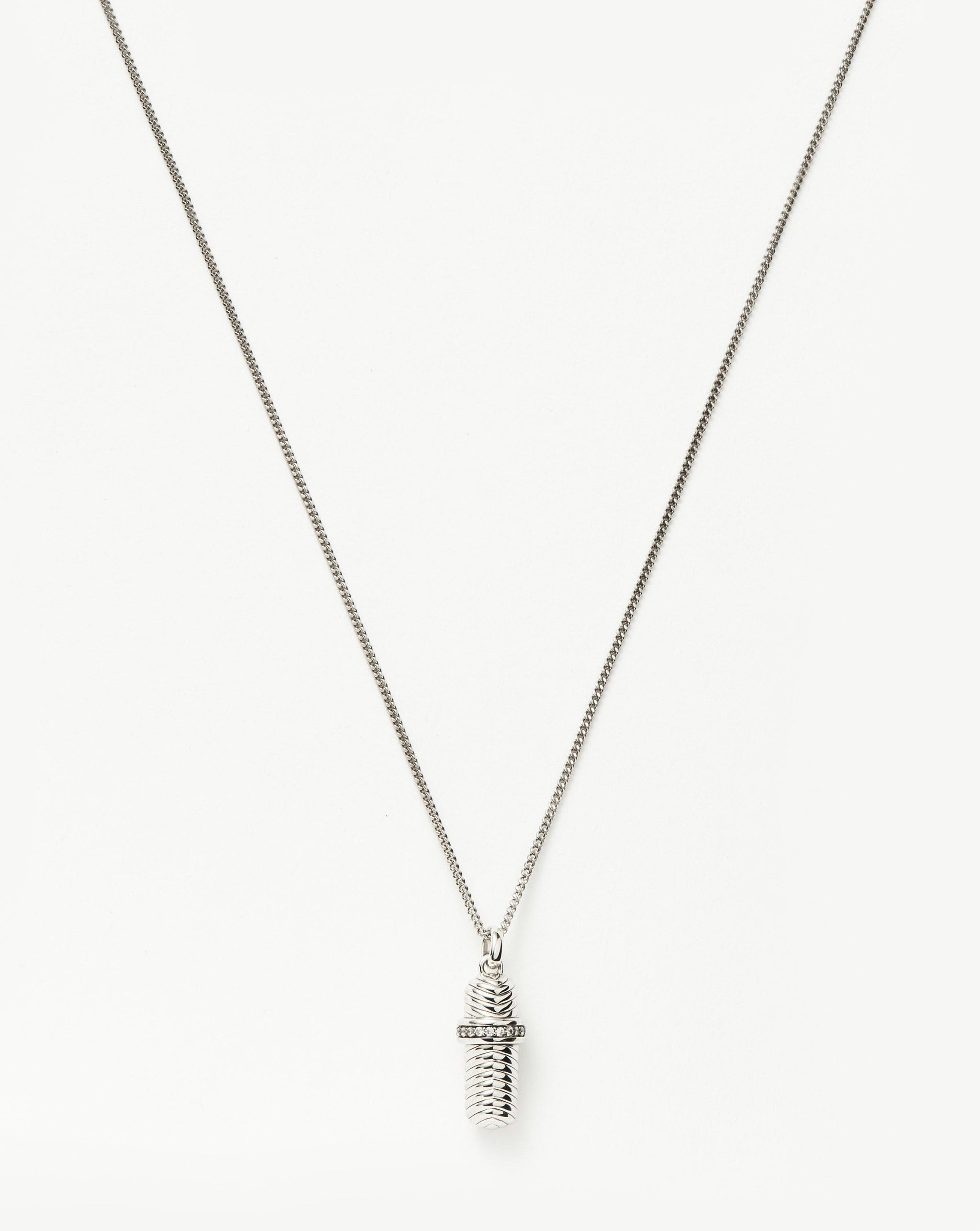 Message in a Bottle Ridge Pendant Necklace Necklace Missoma 