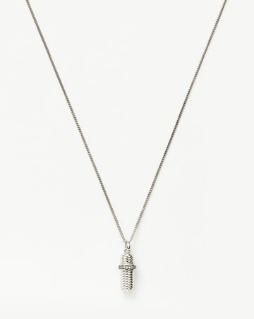 Message in a Bottle Ridge Pendant Necklace Necklace Missoma 