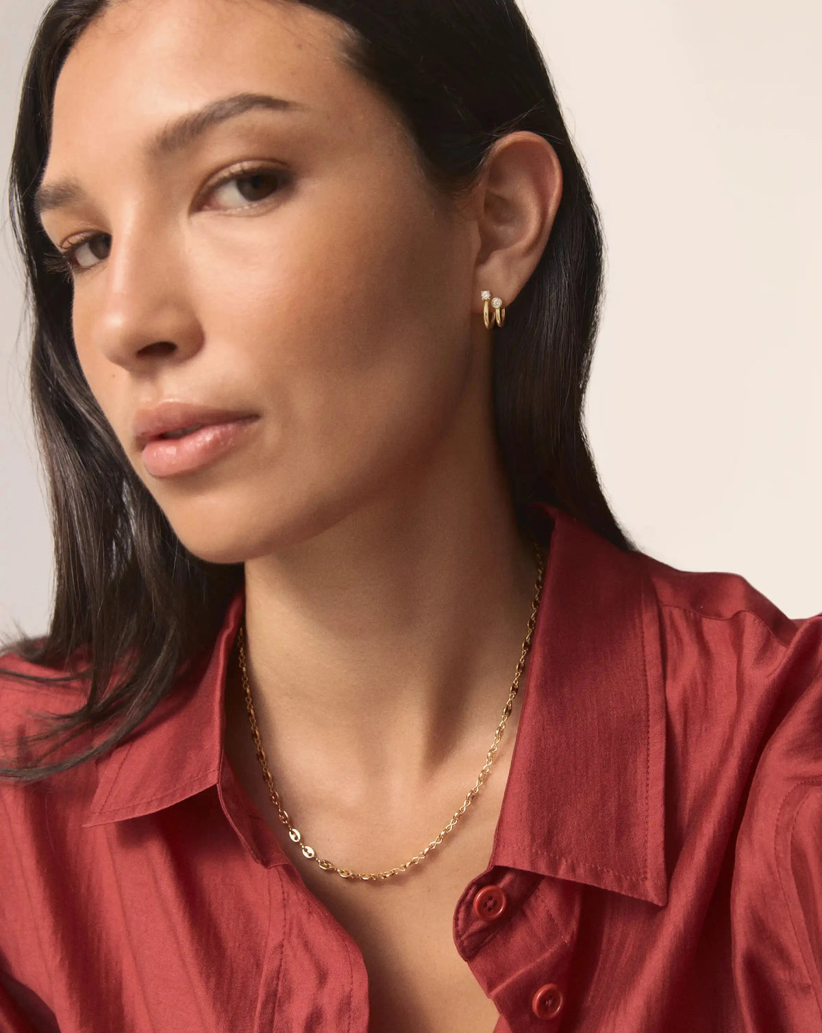 Mini Mariner Chain Necklace | 18ct Gold Plated Necklaces Missoma 
