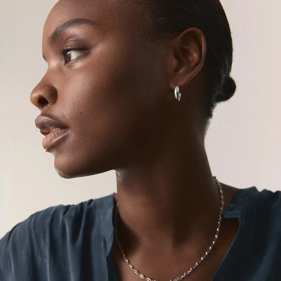Mini Mariner Chain Necklace | Platinum Plated Necklaces Missoma 