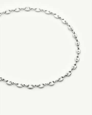 Mini Mariner Chain Necklace | Platinum Plated Necklaces Missoma 