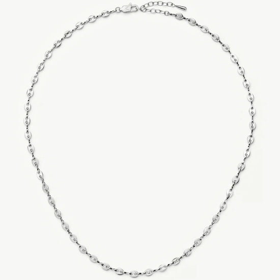 Mini Mariner Chain Necklace | Platinum Plated Necklaces Missoma 