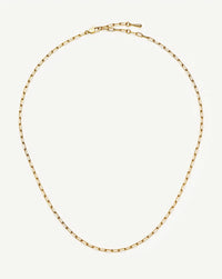 Mini Paperclip Chain Necklace | 18ct Gold Plated Necklaces Missoma 