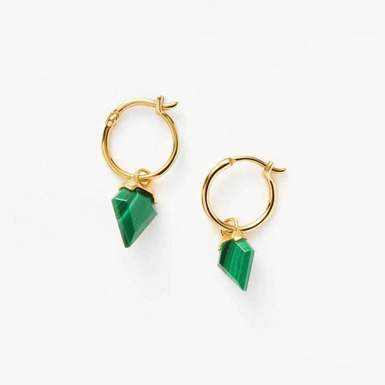 Mini Shield Hoop Earrings Earrings Missoma 