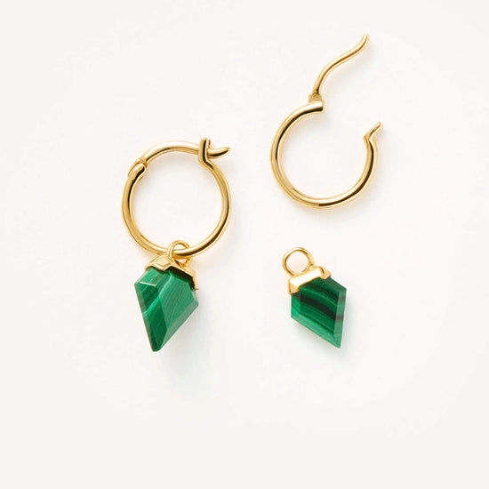 Mini Shield Hoop Earrings Earrings Missoma 