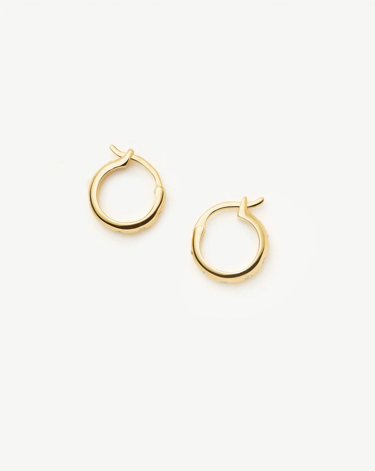 Mini Solar Studded Hoop Earrings Earrings Missoma 
