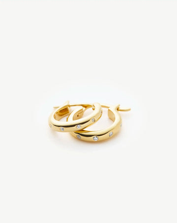 Mini Solar Studded Hoop Earrings Earrings Missoma 