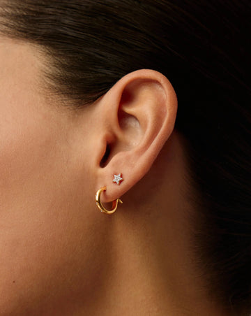 Mini Solar Studded Hoop Earrings Earrings Missoma 
