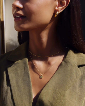 Mini Star Ridge Pendant Necklace | 18ct Gold Vermeil Necklaces Missoma 