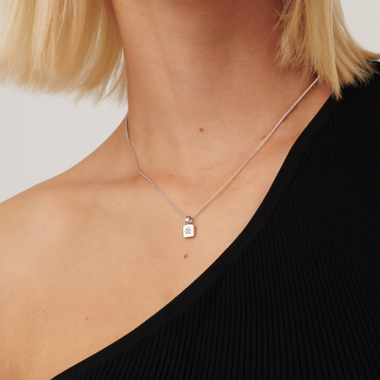 Mini Star Ridge Pendant Necklace | Sterling Silver Necklaces Missoma 