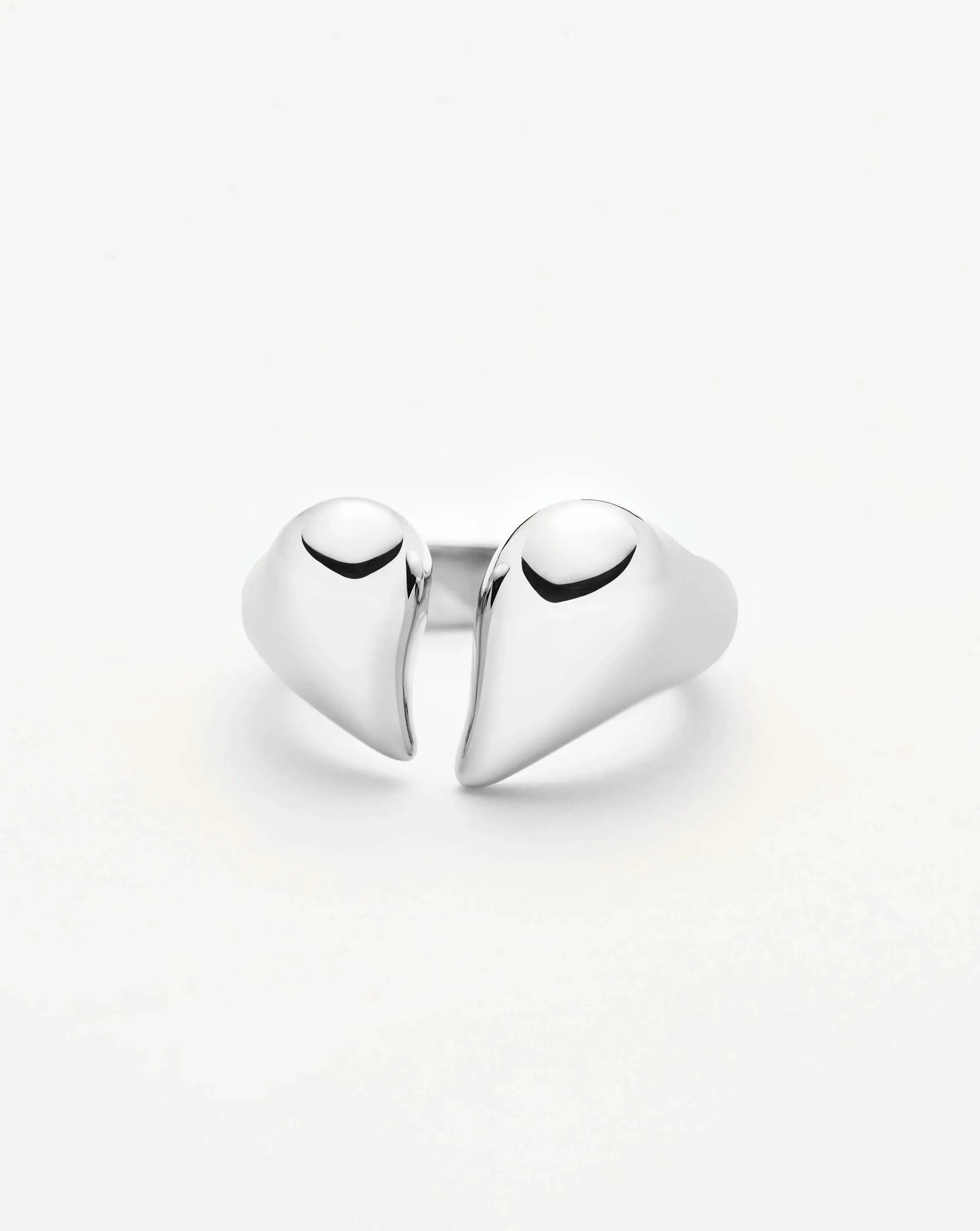 Molten Heartbreaker Statement Ring | Silver Plated Ring Missoma 