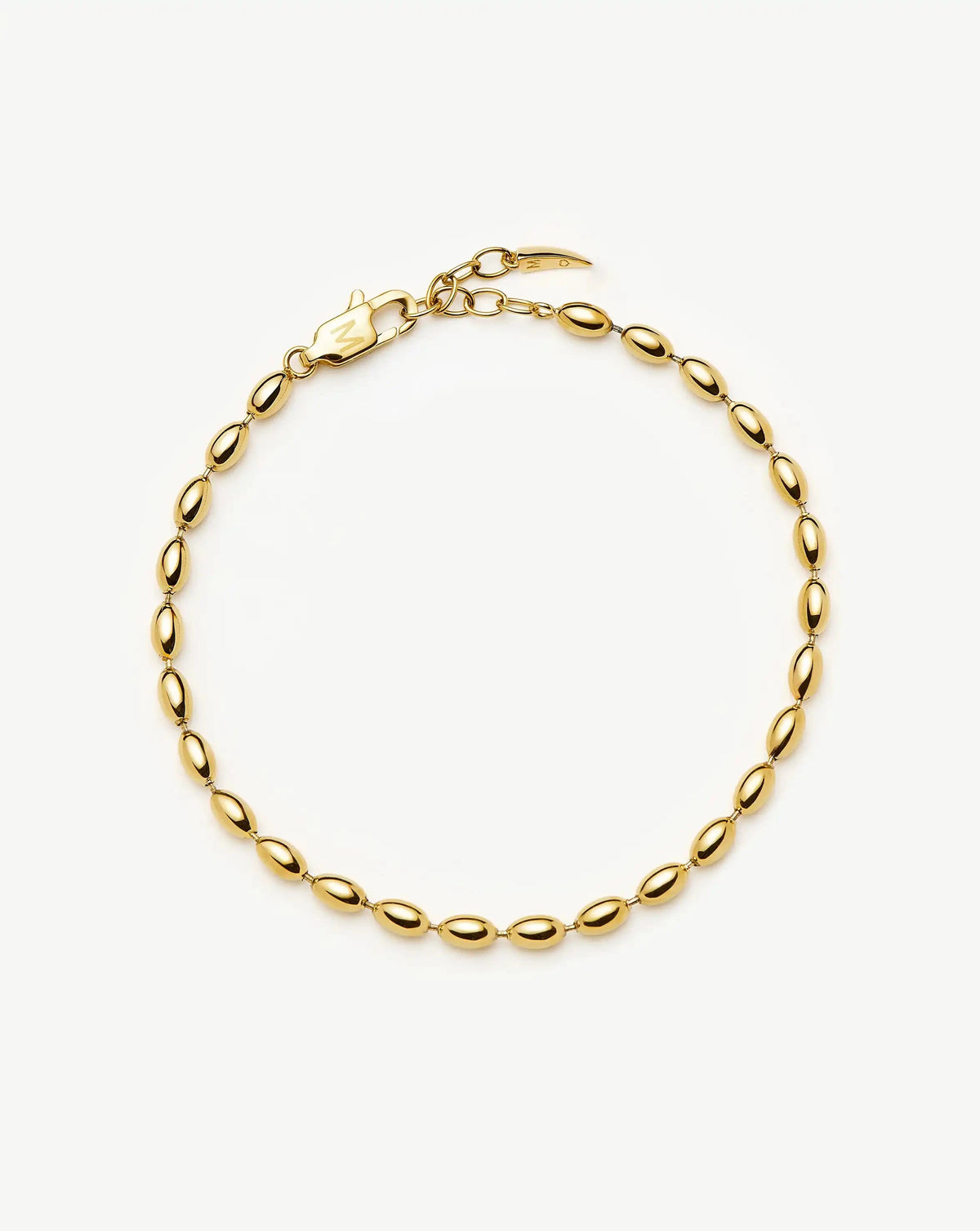 Molten Olive Chain Bracelet | 18ct Gold Plated Bracelets Missoma 