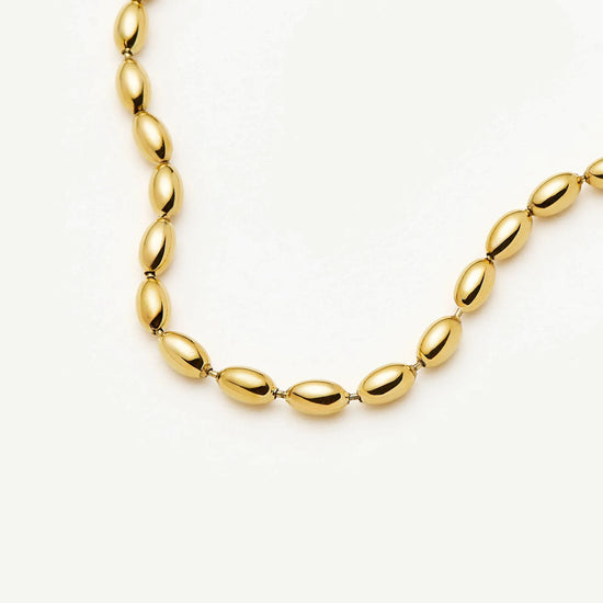 Molten Olive Chain Bracelet | 18ct Gold Plated Bracelets Missoma 