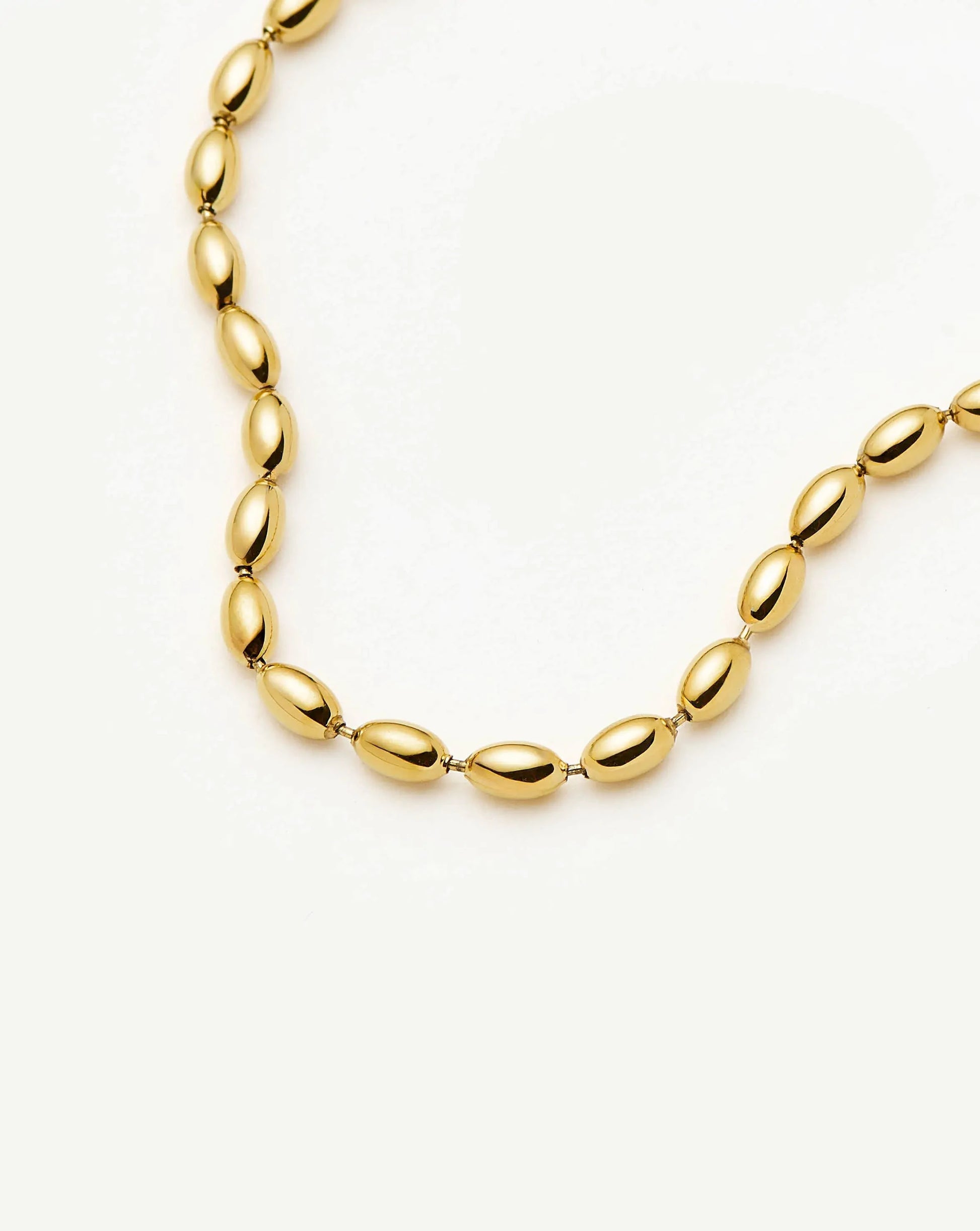 Molten Olive Chain Bracelet | 18ct Gold Plated Bracelets Missoma 