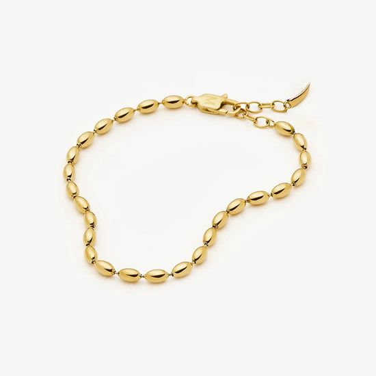 Molten Olive Chain Bracelet | 18ct Gold Plated Bracelets Missoma 