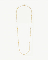 Molten Teardrop Multi Charm Wraparound Necklace | 18ct Gold Plated Necklaces Missoma 