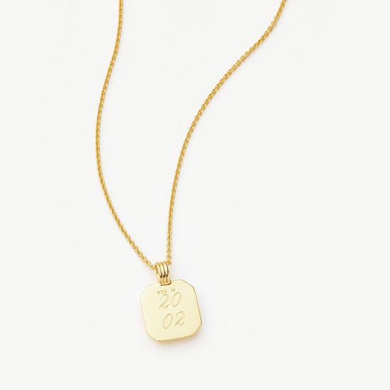 October Birthstone Pendant Necklace | 18ct Gold Vermeil/Pink Tourmaline Necklaces Missoma 