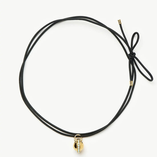 Opalite Pendant Cord Necklace | 18ct Gold Plated Necklaces Missoma 