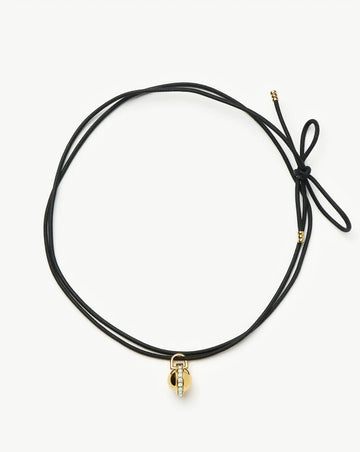 Opalite Pendant Cord Necklace | 18ct Gold Plated Necklaces Missoma 