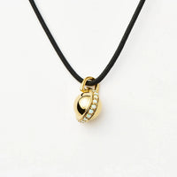 Opalite Pendant Cord Necklace | 18ct Gold Plated Necklaces Missoma 