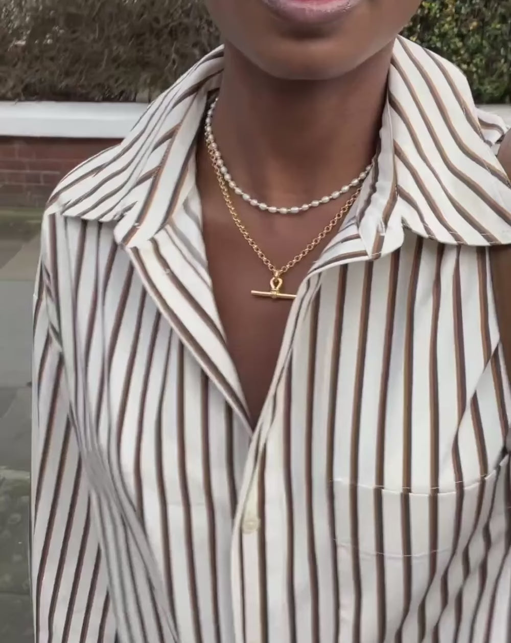 The Andy Pearl Necklace Set | 18ct Gold Plated/Pearl Necklaces Missoma 