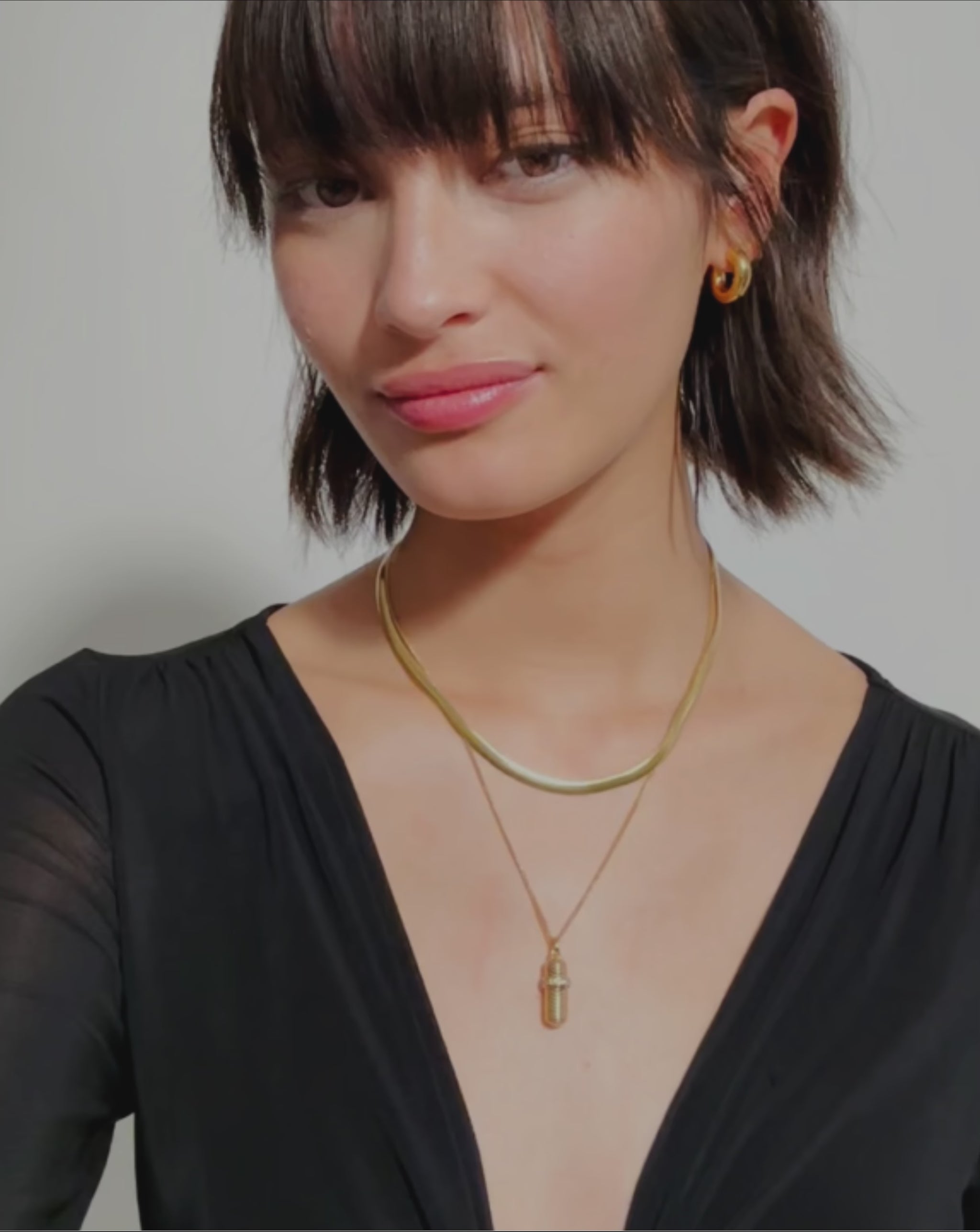 【MISSOMA】メッセージ・イン・ア・ボトル ペンダント ☆MISSOMA☆ Message in a Bottle Molten Pendant Necklace